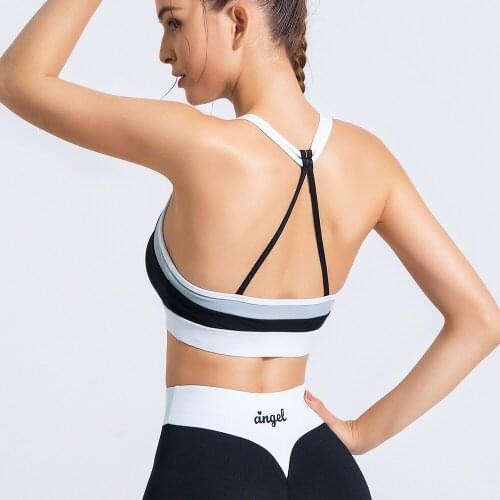 2020 New Summer Sexy Push Up Bras 3/4 Cup Bralette Mesh Chest Corset Sporty Top Women Vest Sports Underwear Female Training Lady