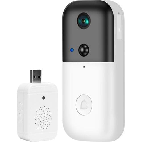 1080P Doorbell Camera Smart Home Door Bell Night Vision Two-way Audio Wireless WiFi Camera Smart Video Ring Doorbells