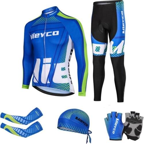 Cycling Jersey Set Bicicleta Clothing Maillot Ciclismo Hombre Mountain Bike Wear MTB Bicycle Racing Suit Accessories Sportswear
