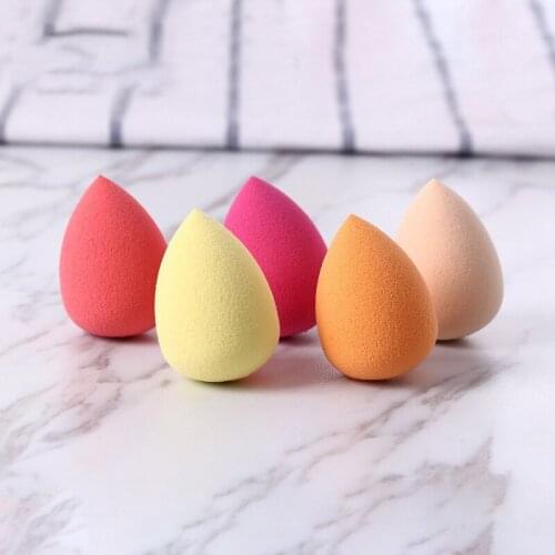 5pcs Cute Makeup Sponge Set Puff Blender Wet Dry Dual Use Concealer Foundation Cosmetics Make Up Accessories Beauty Tool