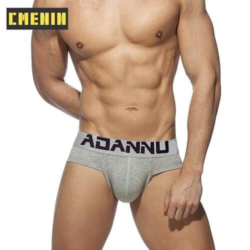 Popular Cotton Sexy Mans Underwear Briefs Underpants Breathable Mens Briefs Bikini Gay Underwear Innerwear Sexi AD127
