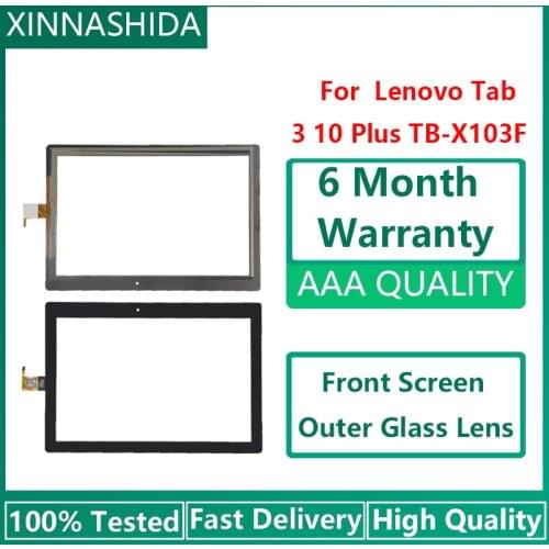 Touch For Lenovo Tab 3 10 Plus TB-X103F TB-X103 TB X103F TB X103 Touch Screen Panel Touch screen Digitizer Assembly