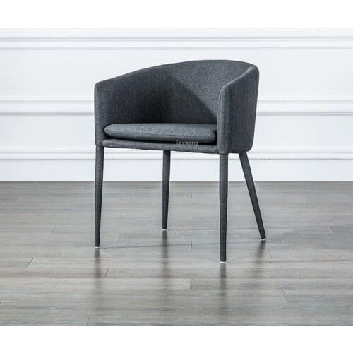 Nordic Designer Dining Chair Casual Simple Modern Living Room Cafe Chair Book Chair Hotel Negotiation Chair