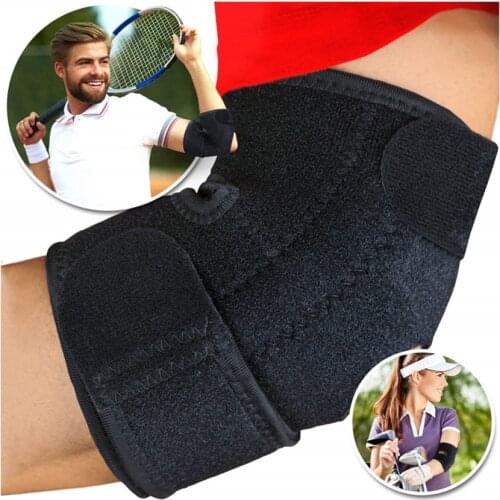 Tennis Brace Bandage Elbow Support Gym Straps Wrap Sleeve Sports Adjustable Sports Breathable Safety Pain Injury Protector 1 Pc