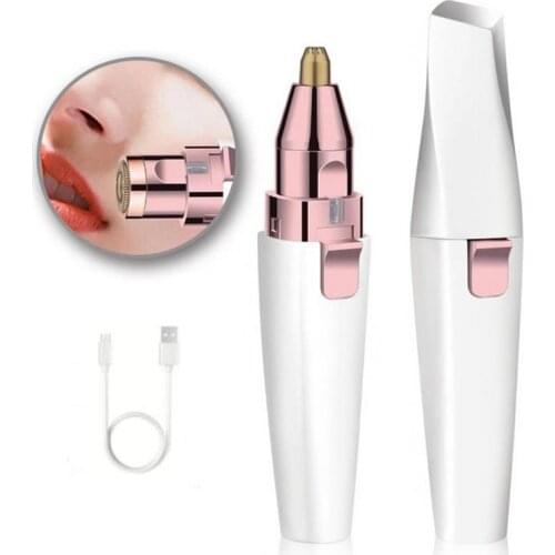 USB Charging Electric Eyebrow Trimmer Women Painless Eye Brow Epilator Mini Shaver Razors Facial Hair Remover depilator 40