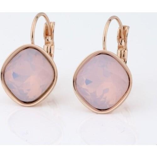 Earings fashion jewelry 2020 korean style 585 Rose Gold Earrings Vintage Earrings for Women Wedding Girls Gifts wholesale