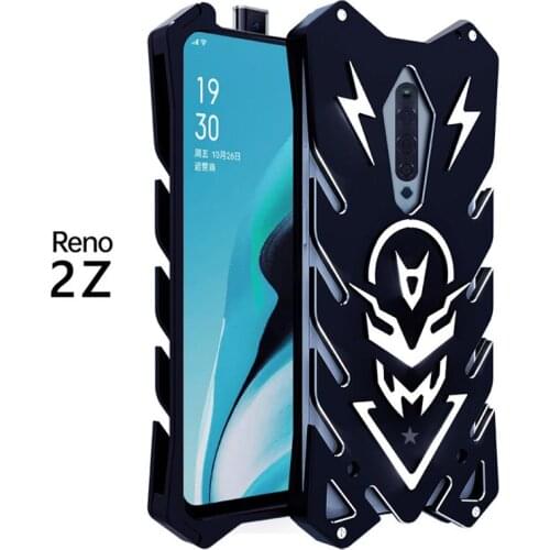 Oppo Reno2 Z Zimon Luxury New Thor Heavy Duty Armor Metal Aluminum Phone Case For Oppo Reno 2 Z Case 6.5inch