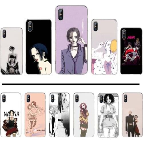 Nana Anime Cute girl cartoon Phone Case For iphone 12 5 5s 5c se 6 6s 7 8 plus x xs xr 11 pro max