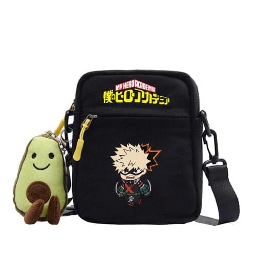 My Hero Academia children Shoulder Bag Trendy Student Casual Messenger Bag Oxford Cloth Waterproof Chest Bag Fashion Satchel