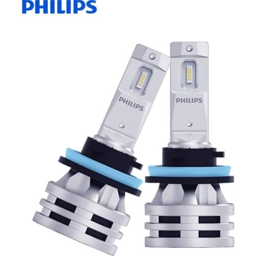 H11 led headlight 11362UE2X2 Philips Ultinon Essential G2 LED Auto bulbs 6500K White H16 H8 LED 11366UE2X2 Fog Lamps (2 Pack)