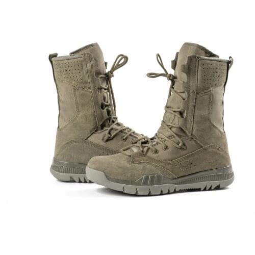 Best selling 2021 Fashion Durable Breathable Tactical Army Hiking Boots