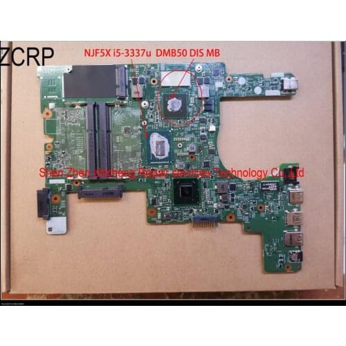For DELL inspiron 5523 laptop motherboard DMB50 11307-1 NJF5X i5-3337u DDR3 GT630M Discrete graphics