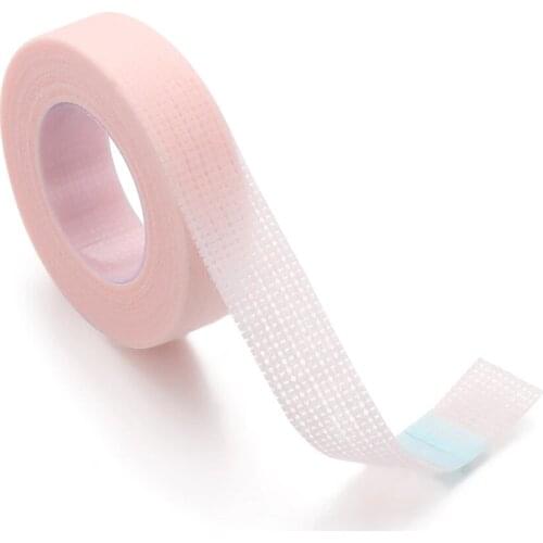 Wholesale100 Pcs 9M Lash Extension Adhesive Tape Breathable Medical Non-woven Fabric Lash Patch Under Eye Pad Paper Sticker Tape