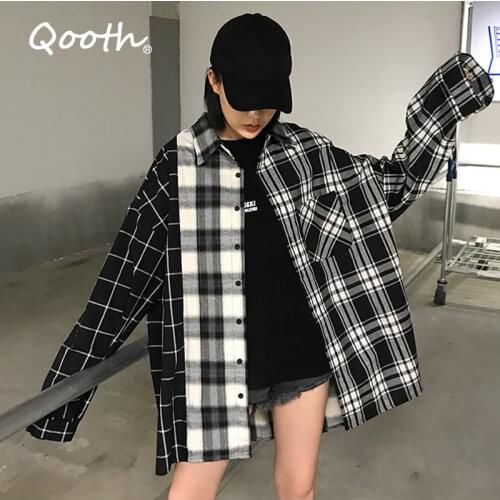 Qooth Loose Blouses