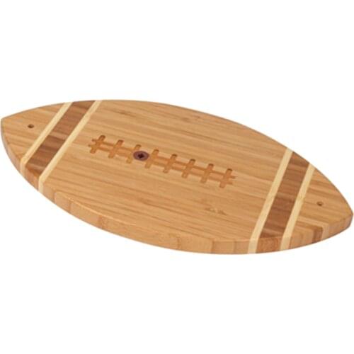 Football Shaped Serving Board Cutting Board Platter Hook Game Party Supplies