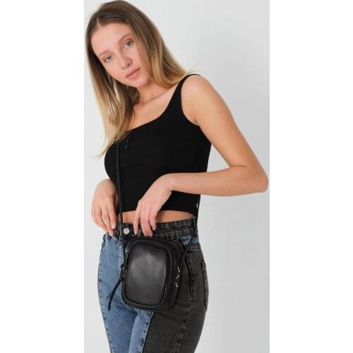 Eyelet Detailed Shoulder Bags Ç515 - F10