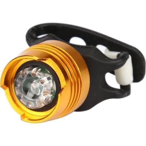 LED Waterproof Bike Bicycle Cycling Front Rear Tail Helmet Red Flash Lights Safety Warning Lamp Cycling Safety Caution Light