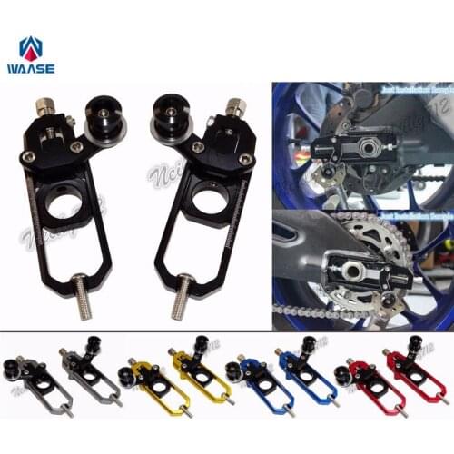Waase Motorcycle Chain Adjusters with Spool Tensioners Catena For Honda CBR600RR 2007 2008 2009 2010 2011 2012