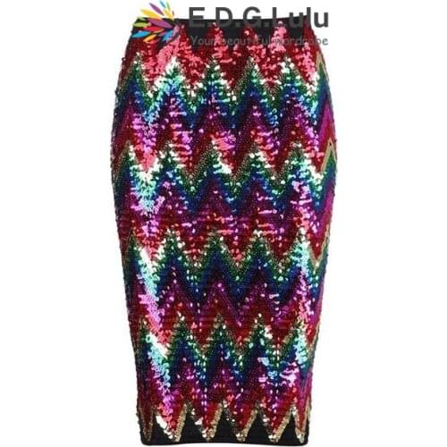 Skirts chic sexy casual club party elegant short colorful bodycon knitted cotton african new arrival 2018 women summer
