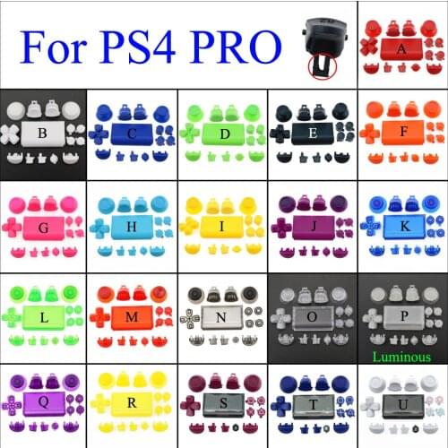 YuXi For Play Station PS4 Pro Controller JDM-040 JDS 040 R2 L2 R1 L1 Trigger Button