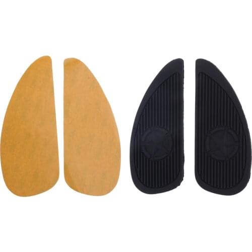 Motorcycle Tank Traction Pad Side Gas Knee Grip Protector 20.4 x 8.3 cm