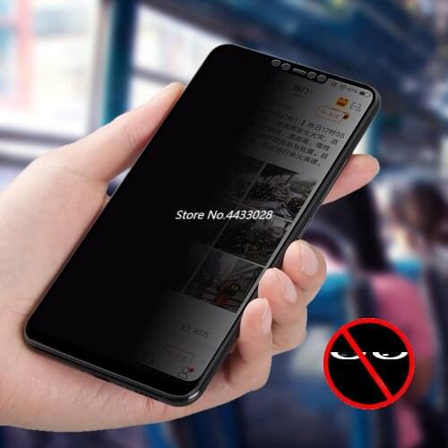 Privacy Tempered Glass for Huawei P10 Plus P20 P30 Lite Anti Peeping Screen Protector for Huawei P20 P30 Pro Anti-Spy Film Glass