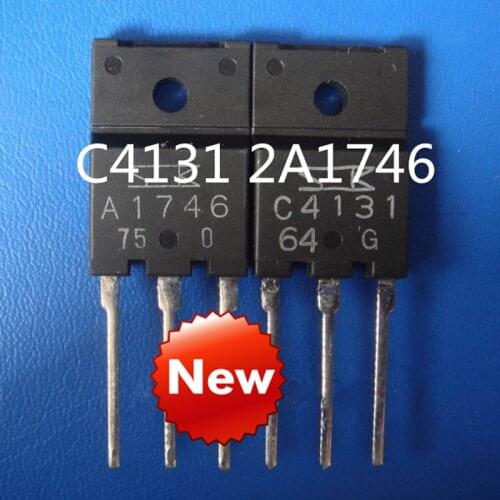 2SC4131 C4131 2SA1746 A1746 audio amplifier pairing tube