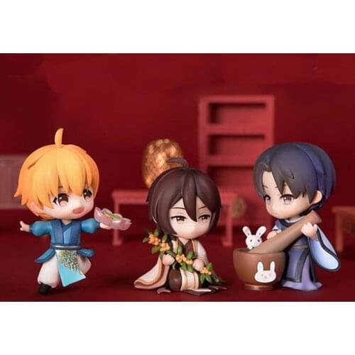 1PCS Chinese Animation Ye Xiu Su Mucheng Huang Shaotian Yu Wenzhou Wang Jiexi Han Wenqing Creative Portable Cute Figure LB678