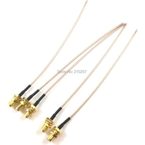 5pcs Sma Female Jack to Open End Connector 15cm RG178 Extension Cable Cord For 3G Network