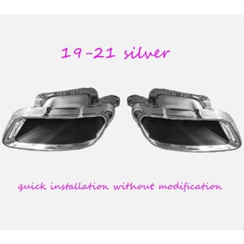 For BMW X6 2019 2020 2021 Car Exhaust System Modified upgrade Exhaust Pipes Muffler Tail Tip