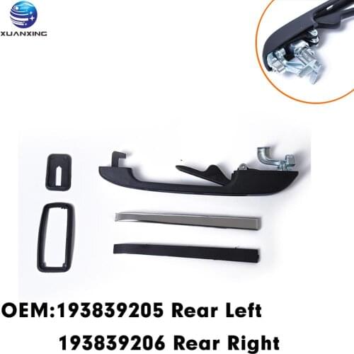 For Volkswagen Golf MK1 MK2 1983-1992 Jetta KM1 1980 MK2 1984-1992 Rear Left and Right Door Handle 193839205,193839206