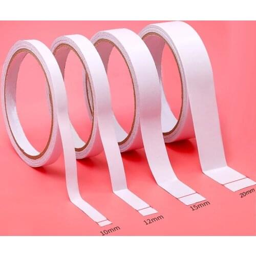 Double-sided Tape Super Strong Ultra Thin High Adhesive Puissant No Traces Sticker Student Handmade Stationery Office supplies