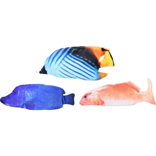 Electric Fish Cat Toy USB Catnip for Cat Chewing Kicking Jumping Moving Fish
