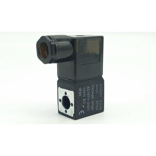 Pneumatic Solenoid Valve Coil DC24V AC220V Inner Diameter 10mm Electrical Pneumatic Control Air Solenoid Valve Coil