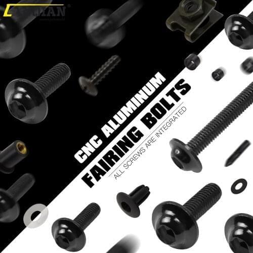 CNC Motorcycle Fairing Bolts Kit Body Fastener Clips Windscreen Screws cover for CBR 600 F2,F3,F4,F4i CB919 CBR900RR CBR600RR