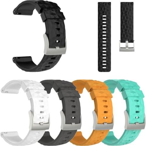 Hot Sale Sports Silicone Replacement Wristband Bracelet for Suunto 9 Baro Smart Watch