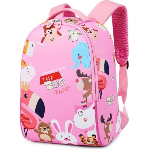 Cute Backpack Kids Travel Bag Children Girls Boys School Bag 3-6 Years Old Kindergarten School Backpack Double Shoulder Mochila