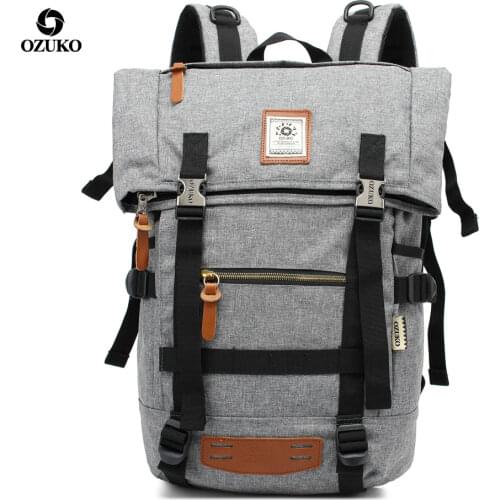Men Backpack Fashion Large capacity Travel Multifunction Laptop Male Teenager boys Women Student collage School Luggage Bag