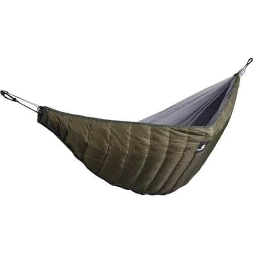 Autumn Winter Warm Camping Hunting Hammock Tactical Windproof Insulation Cover Leisure Thick Cotton Hammock Outdoor Tour 3