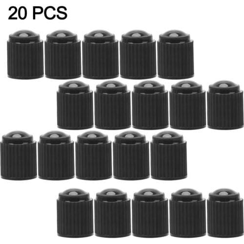 20Pcs/Lot Tire Tubes Wholesale Dust Prevention Car Wheel Styling Bike Bicycle Motorbike Plastic Tyre Air Valve Caps Airtight