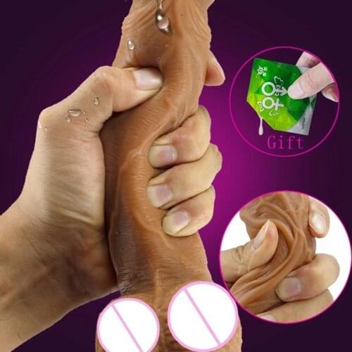 Silicone Dildo Realistic Penis with Suction Cup G Spot Vagina Stimulator Female Masturbation Sex Products Erotic Orgasm Sex Toy