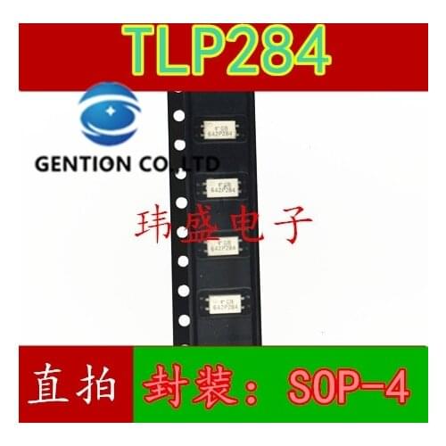 10PCS SOP P284 TLP284 TLP284-1-4 light coupling in stock 100% new and original