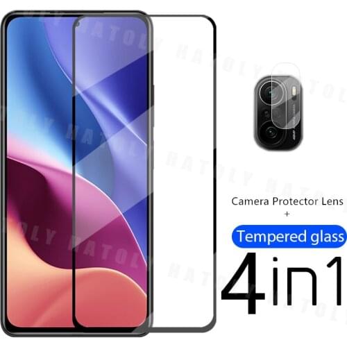 2.5D Screen Protector For Xiaomi Poco F3 Glass For Xiaomi Poco F3 Tempered Glass Protective Phone Camera Film For Xiaomi Poco F3