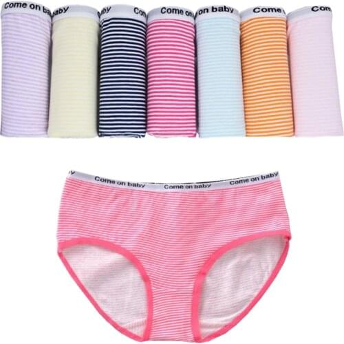 7Pcs/lot Panties Underwear Women Cotton Panties Women Briefs Lingeries Comfort Seamless Shorts Underpants Girls Panty Ladies