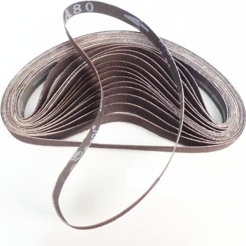 50Pieces Abrasive Sanding Belts 457*13mm Air Belt Grinder Accessories Grit P40/P60/P80/P120/P240 Optional