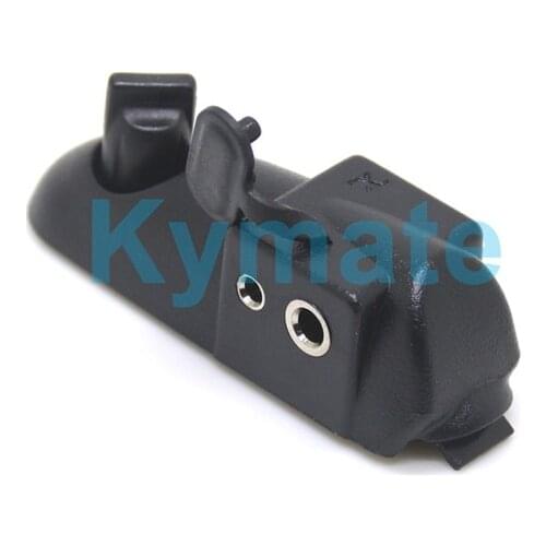 Audio Adapter M Interface 2 Pin Headset Port Accessories MOTO GP328 GP340 HT750 HT1250 PRO5150 Walkie Talkie Replacement
