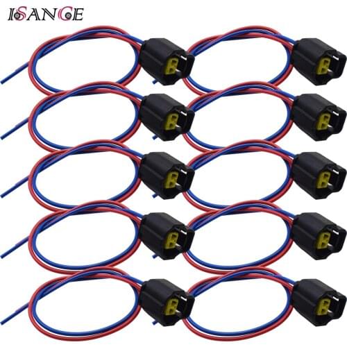 ISANCE Coolant Level Temperature Sensor Connector Plug Wires For Ford Fiesta Focus Fusion Mazda OEM# 1P1562 WPT206 S-2034