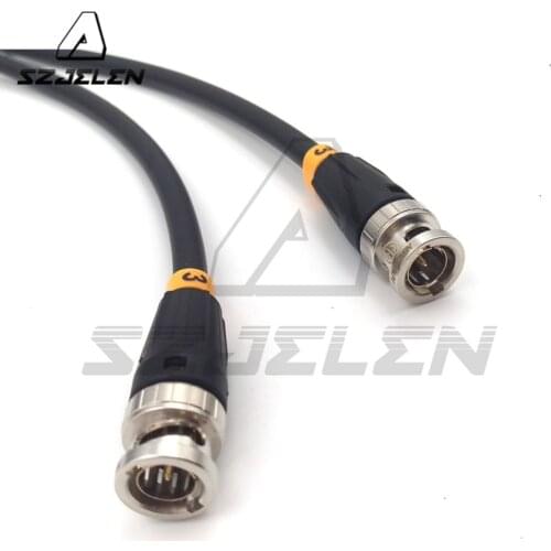 Neutrik BNC TO BNC cable, 12G HD-SDI Video coaxial Cable,CANARE LV-61S 75 OHM PRECISION BNC WORD CLOCK INTERCONNECT CABLE 3M