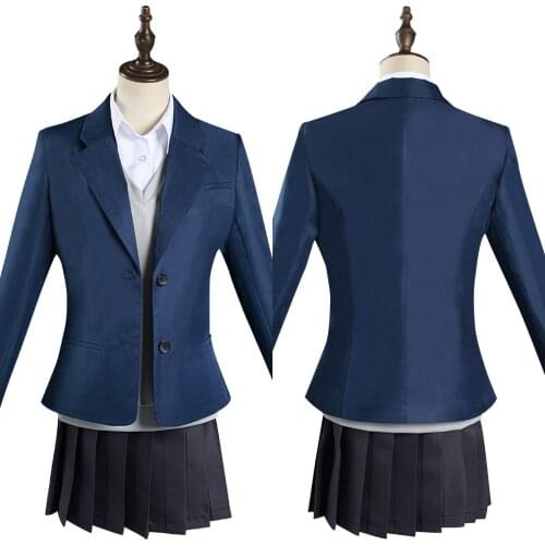Anime Hori-san to Miyamura-kun Hori Kyouko Cosplay Costume Women School Uniform Skirt Outfits Halloween Carnival Suit