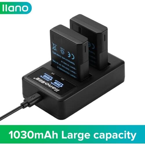 LLANO EN-EL14 EN EL14 Li-ion Camera Battery LED USB Charger For Nikon D3100 D3200 D3300 D3400 D3500 D5600 D5100 D5200 P7000